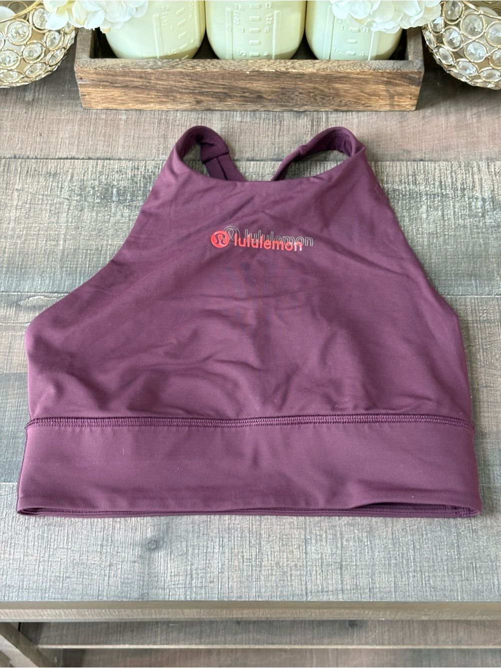 Lululemon Energy High Neck Longline Bra